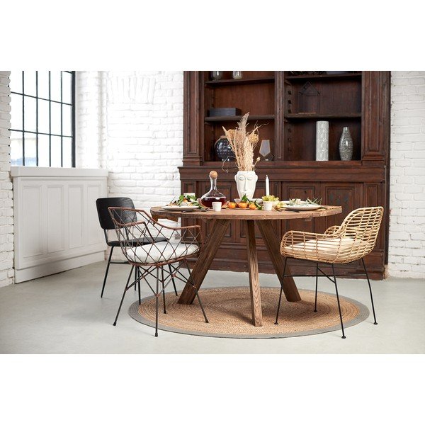 Ratanové kreslo White Label Tiger-image-2