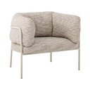 Sivobéžové kreslo Karel – Bloomingville