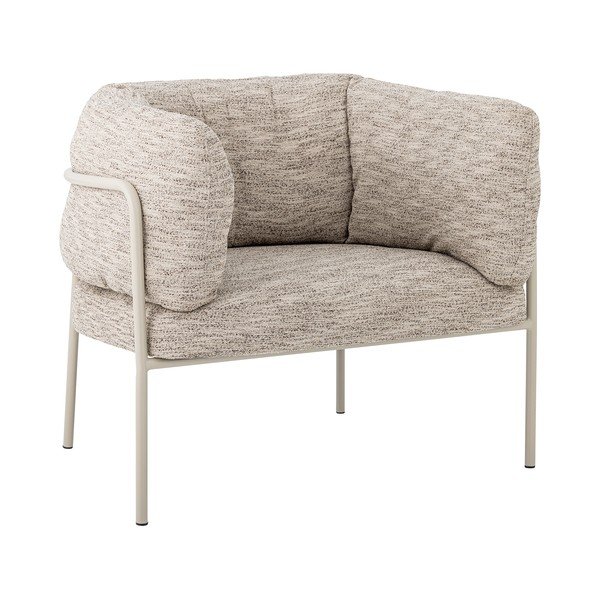 Sivobéžové kreslo Karel – Bloomingville