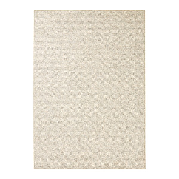 Krémový koberec BT Carpet Wolly, 60 × 90 cm