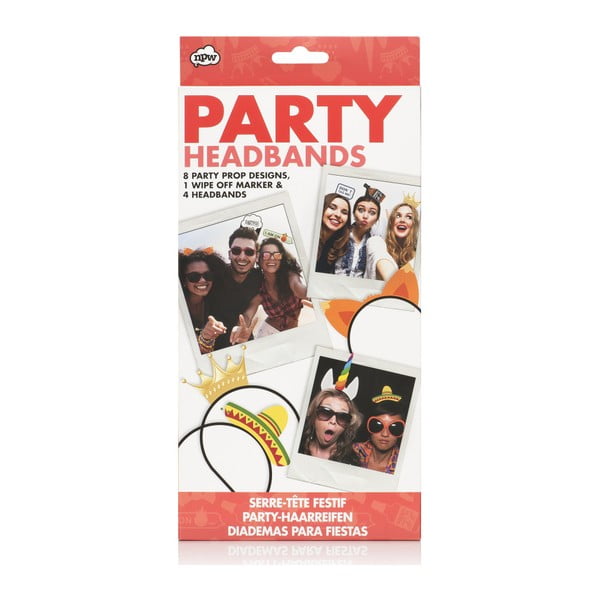 Set párty čeleniek NPW Party Headbands