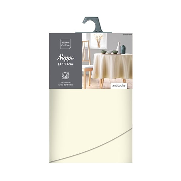 Obrus ​​ø 180 cm Essentiel – douceur d'intérieur-image-1