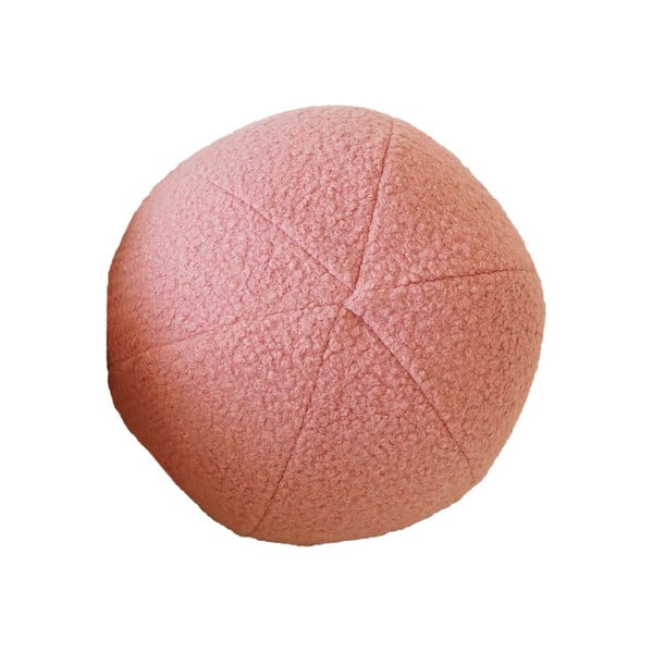 Dekoračný vankúš z materiálu buklé ø 20 cm Top – Mioli Decor