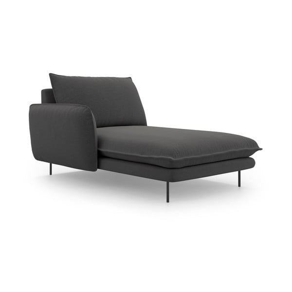 Tmavosivá leňoška Cosmopolitan Design Vienna, ľavý roh-image-2