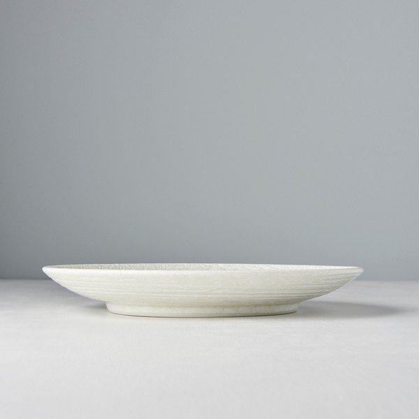 Biely keramický tanier Mij Star, ø 25 cm-image-1