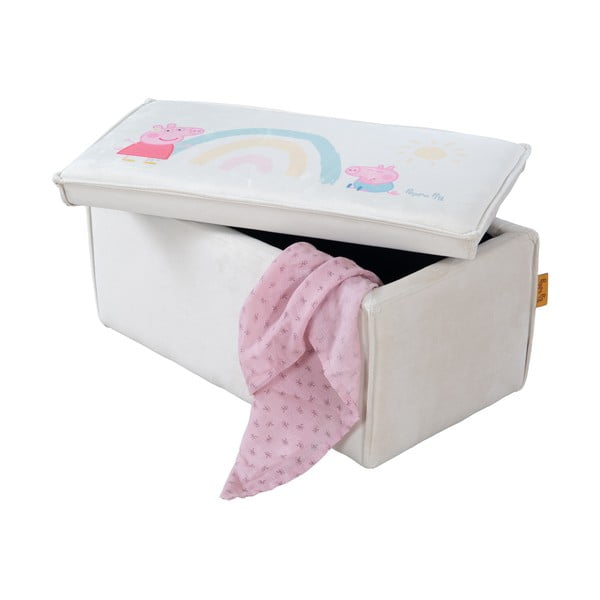 Biela detská lavica Peppa Pig – Roba-image-3