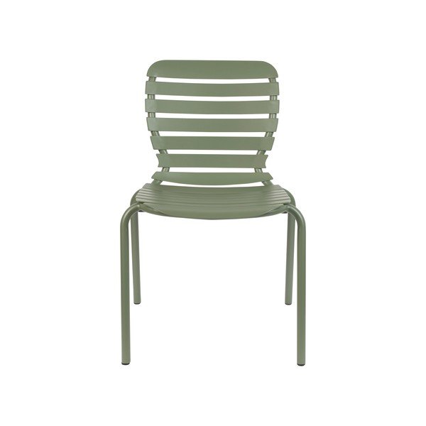 Svetlozelené kovové záhradné stoličky v súprave 2 ks Vondel – Zuiver