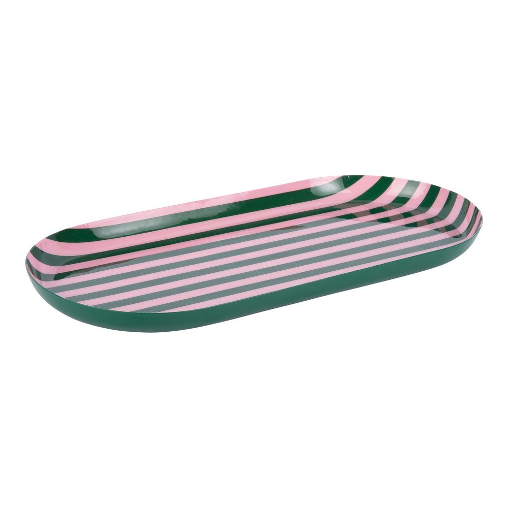 E-shop Kovová tácka 18x38 cm Animado – PT LIVING