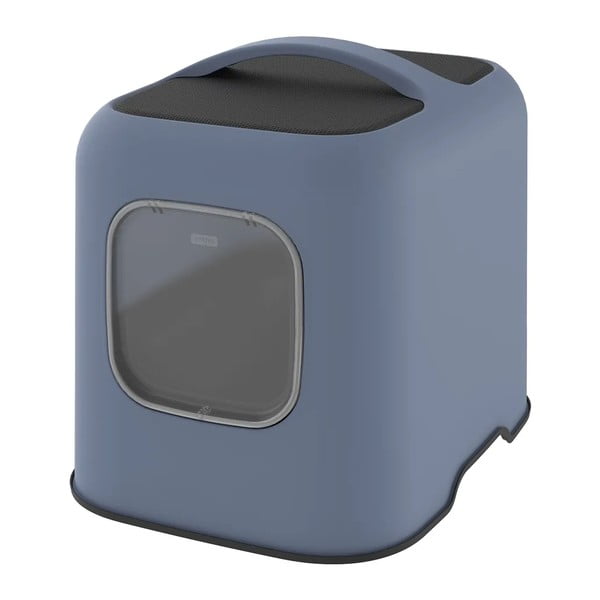 Tmavomodrá súprava mačacieho záchodu a lopatky Biala – Rotho-image-1