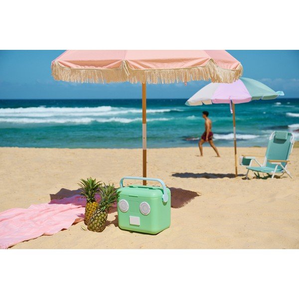 Zelený chladiaci box Sunnylife Sounds, 15 l-image-3