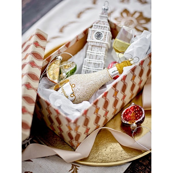 Sklenené vianočné ozdoby v súprave 5 ks 5,5 cm Finka – Bloomingville-image-3