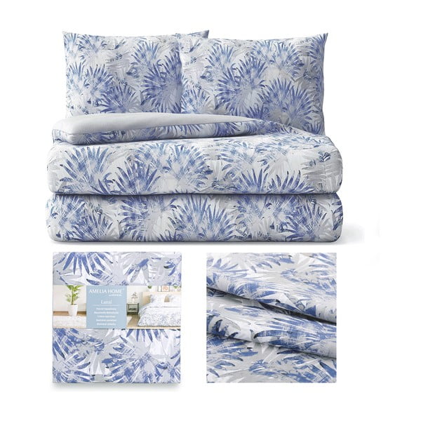 Bavlnené obliečky na dvojlôžko AmeliaHome Averi Lanai, 200 x 220 cm-image-2
