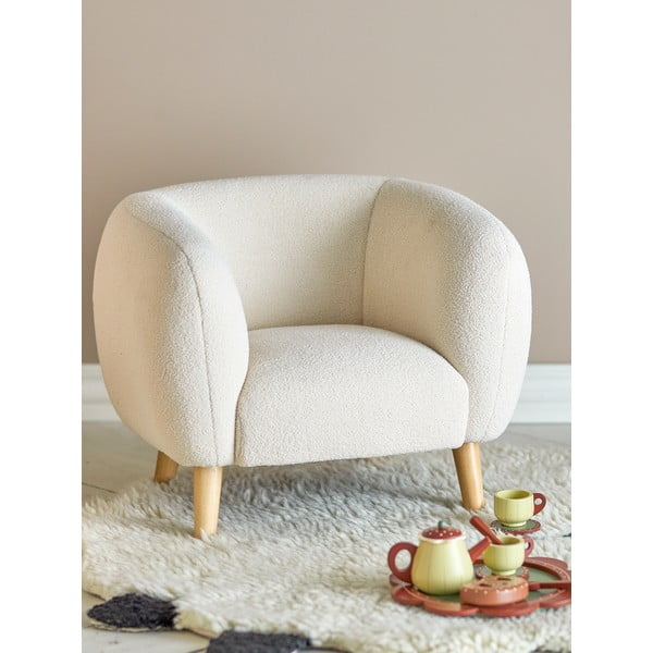 Biele detské kresielko Cade – Bloomingville Mini-image-1