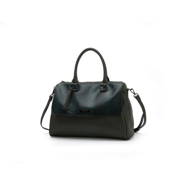 Tmavozelená kabelka z koženky Infinitif Begonia-image-3