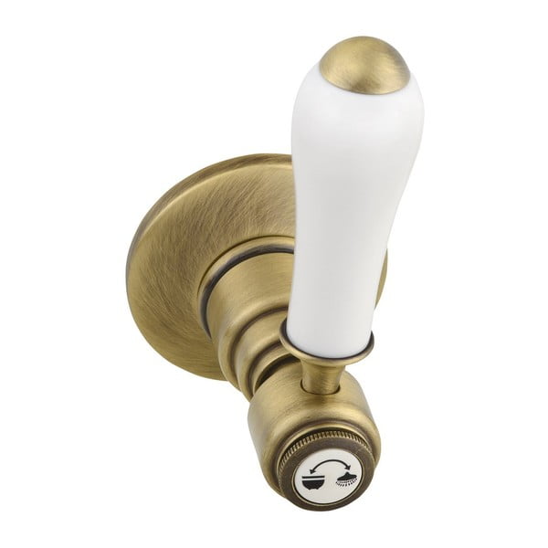 Podomietková sprchová batéria v bronzovej farbe (2 výstupy) Antea – Sapho-image-2