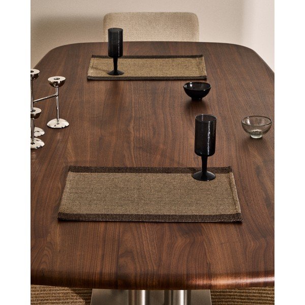 Bavlnené prestieranie 2 ks 35x50 cm Briven – Kave Home-image-1