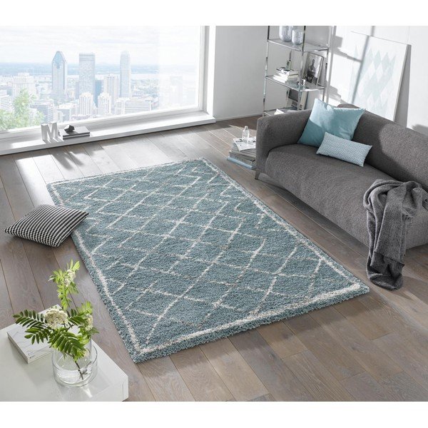 Modrý koberec Mint Rugs Loft, 200 x 290 cm-image-4