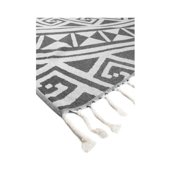 Čierna hammam osuška Kate Louise Mirabelle, 165 × 100 cm-image-1