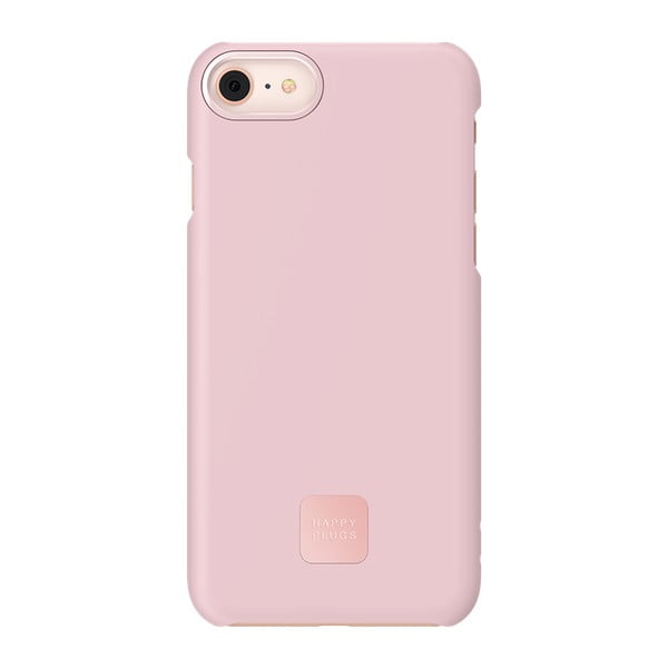 Ružový ochranný kryt na telefón pre iPhone 7 a 8 Happy Plugs Slim