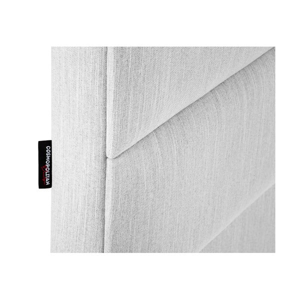 Svetlosivé čalúnené čelo postele 160x120 cm NY - Cosmopolitan Design-image-4