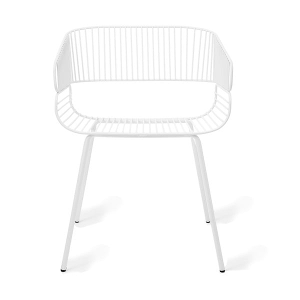 Biela stolička Petite Friture Frame