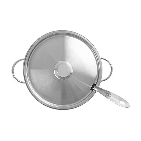 Misa z nehrdzavejúcej ocele v striebornej farbe ø 26 cm – Orion-image-2