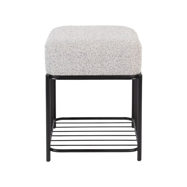 Svetlosivý taburet Milou – White Label