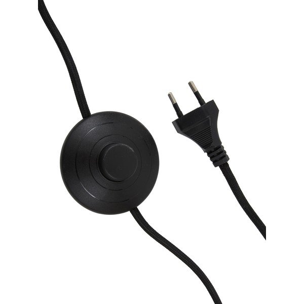 Čierna stojacia lampa Westwing Collection Casey, výška 170 cm-image-4