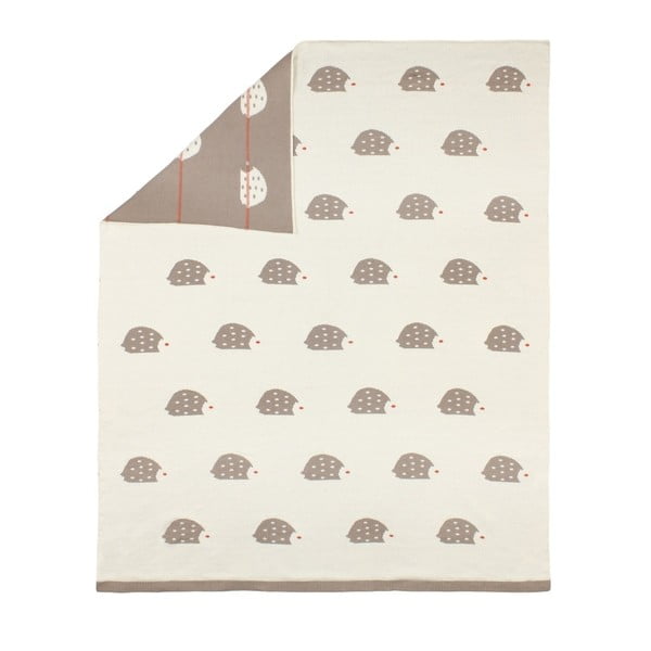 Detská deka Art For Kids Hedgehog, 80 × 100 cm