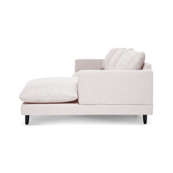 Svetlobéžová pohovka Vivonita Lovis, pravý roh-image-3