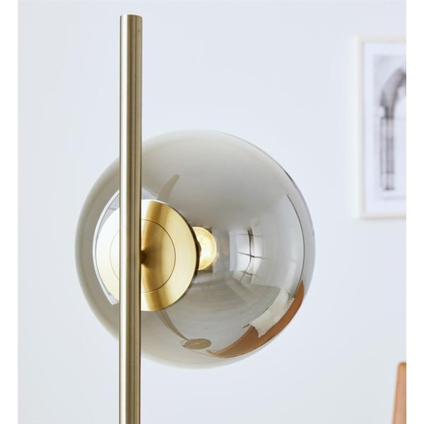 Čierna stojacia lampa Markslöjd Dione, výška 134,5 cm-image-2