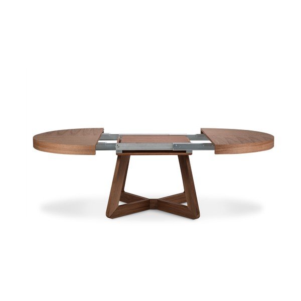 Rozkladací stôl z dubového dreva Windsor & Co Sofas Bodil, ø 130 cm-image-4