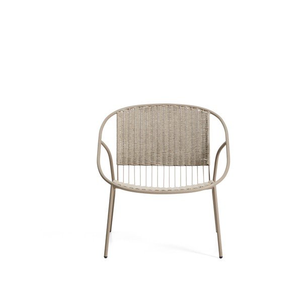 Taupe záhradné kreslo Atrani – Kave Home-image-4