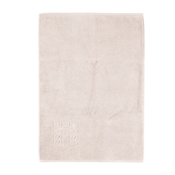 Krémovobiela bavlnená kúpeľňová predložka Casa Di Bassi Eva, 50 × 70 cm