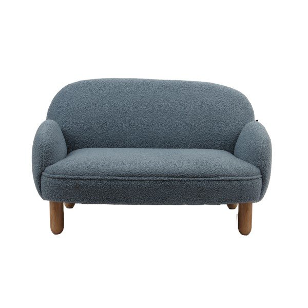 Béžová detská pohovka z textílie buklé 89 cm Rocky – Vipack