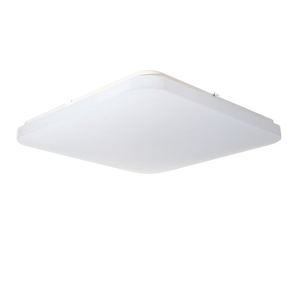 Biele stropné svietidlo s ovládaním teploty farby SULION, 53 × 53 cm