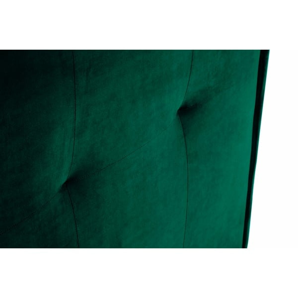 Tmavozelené čelo postele 160x120 cm Monica – Milo Casa-image-3