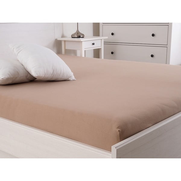 Hnedá napínacia plachta 160x200 cm – B.E.S.-image-1