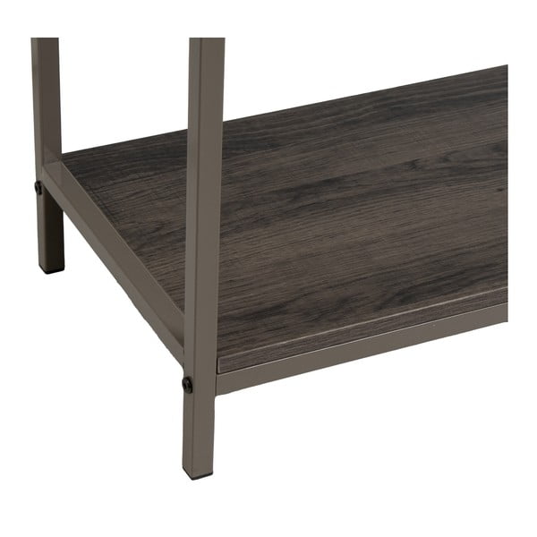 Hnedý konzolový stolík 30x80 cm – Casa Selección-image-2