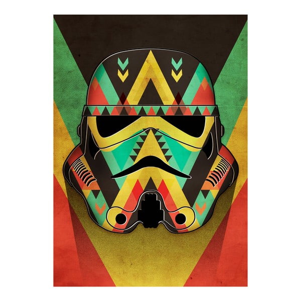 Nástenná ceduľa Masked Troopers - Organic