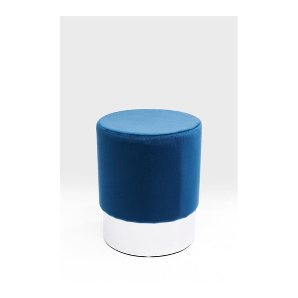 Modrá stolička Kare Design Cherry, ∅ 35 cm