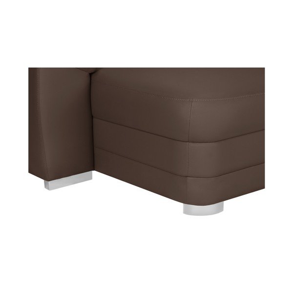 Hnedá pohovka Bossi Big, ľavý roh-image-4