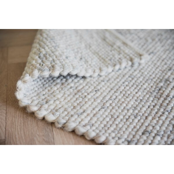 Svetlosivý vlnený koberec 400x300 cm Auckland - Rowico-image-3