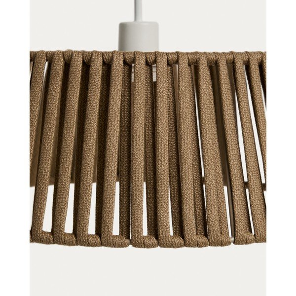 Béžové kovové tienidlo ø 46 cm Aldet – Kave Home-image-3