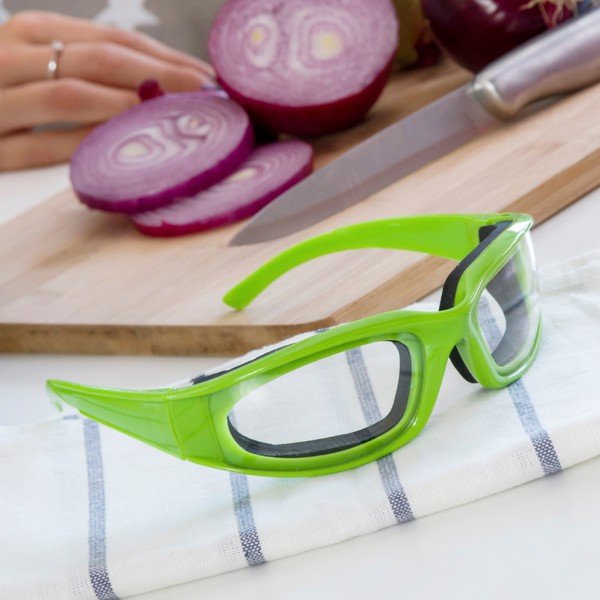 Zelené ochranné okuliare na krájanie cibule InnovaGoods-image-3