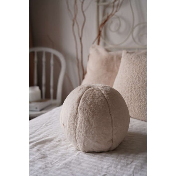 Dekoračný vankúš z mikroplyšu ø 25 cm Top – Mioli Decor-image-1