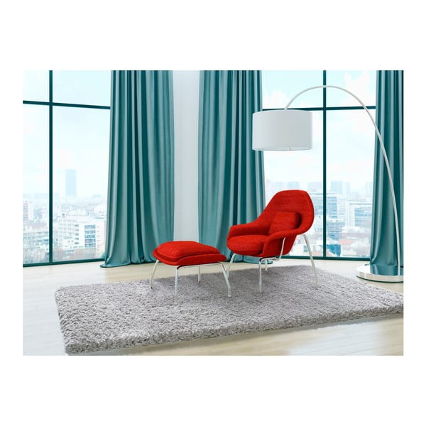 Sivý koberec Universal Floki Liso, 60 x 120 cm-image-1