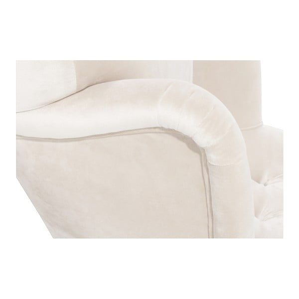Krémové kreslo Max Winzer Brandon Suede-image-2