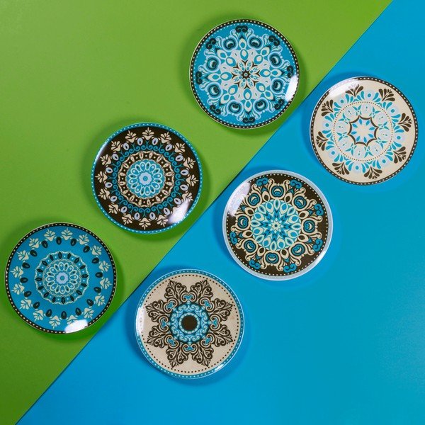 Dezertné porcelánové taniere v súprave 6 ks ø 19 cm Cala Jondal – VDE Tivoli 1996-image-1