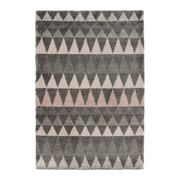Tmavosivý koberec Mint Rugs Allure Grey, 120 x 170 cm